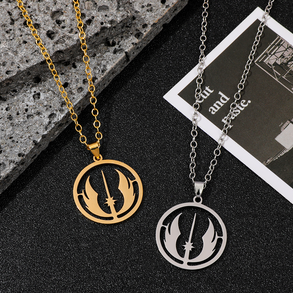 Men Accessories Necklace - Jedi Order Logo Necklace Fashion Stainless