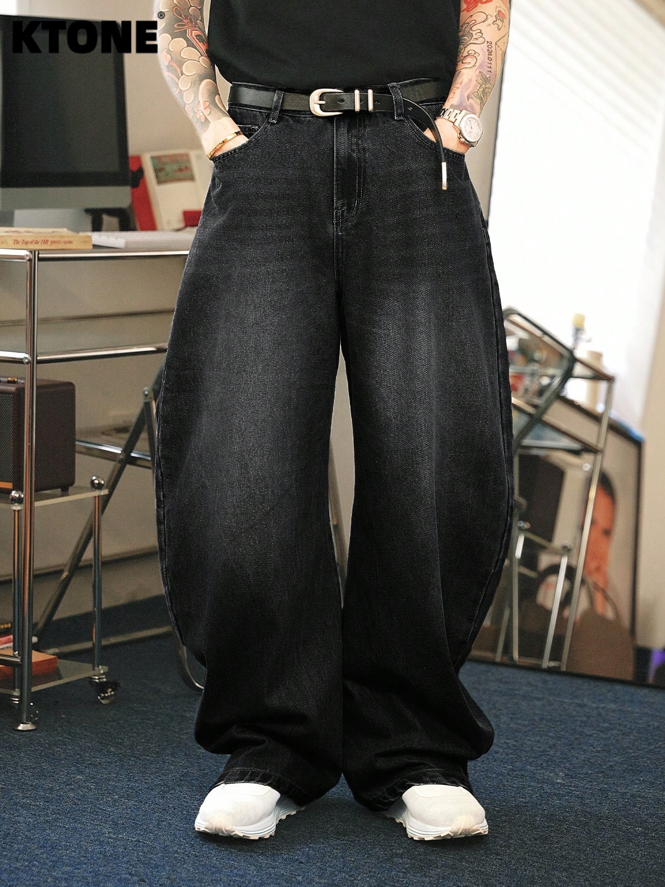 Men Accessories Look - Original Baggy Jeans Pant for Man