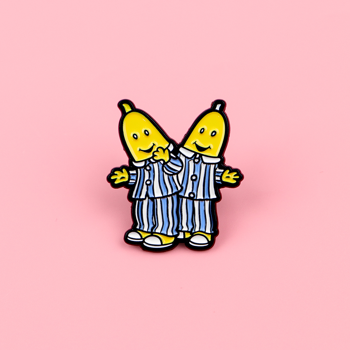 Men Accessories Fashion - Funny Pajama Banana Man Enamel Pins