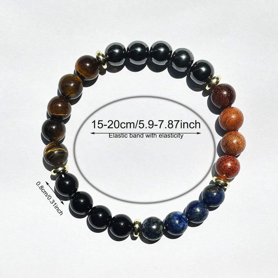 Bead Bracelet Men - 1pc/ Attract Wealth and Prosperity Bracelet