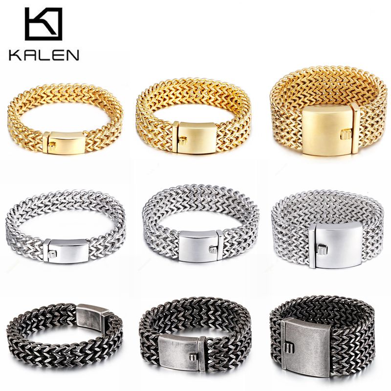 Men'S Accessories Dubai - KALEN New Stainless Steel Link Chain