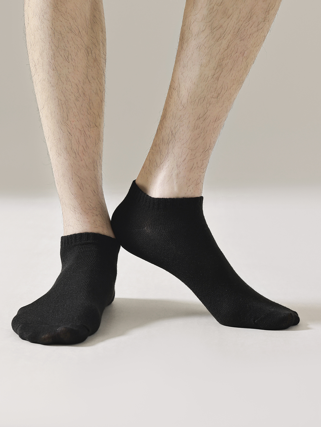 Men Accessories Fashion - 10 Pairs Black Men Crew Socks,