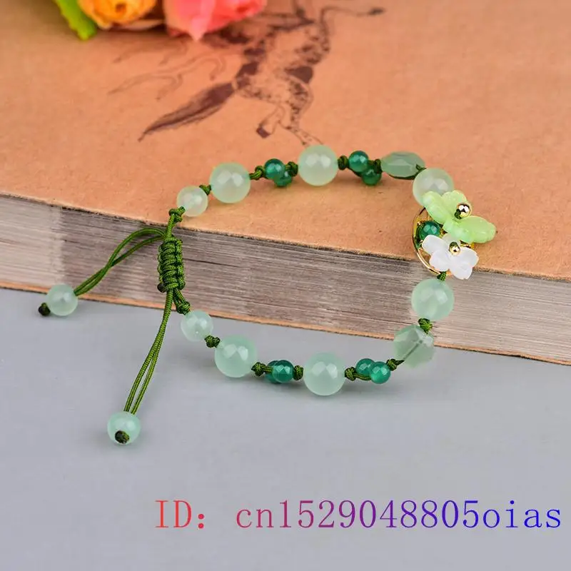 Green Jade Flower Bracelet Amu - مراجعة Bead Bracelet Men وسعره