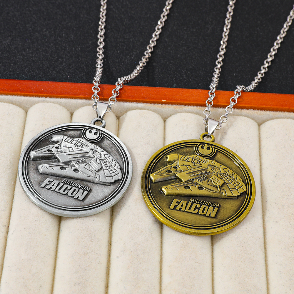 Creative Spaceship Necklace -  - مراجعة Men Accessories Necklace وسعره