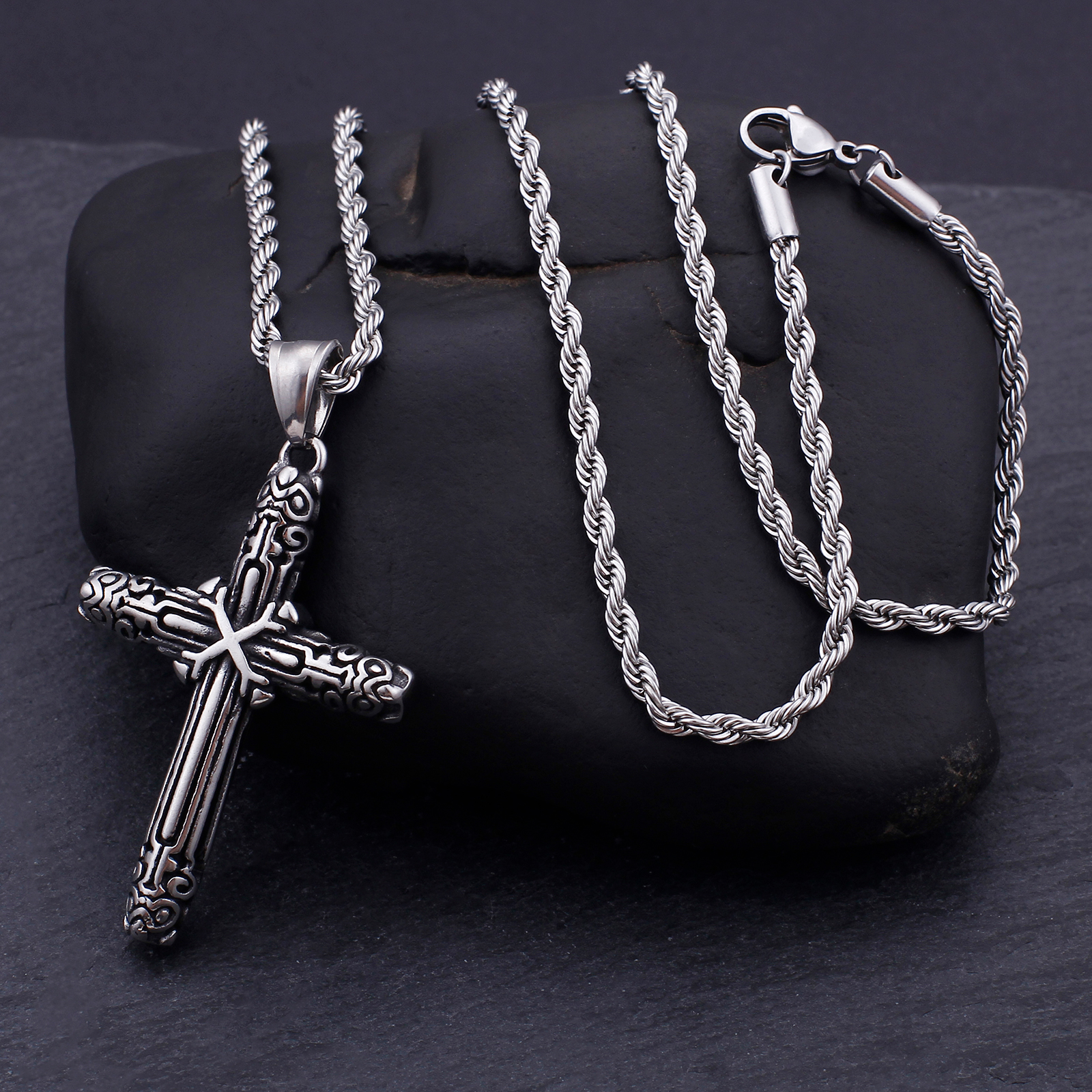 Fongten Retro Cross Blessing P - مراجعة Men Accessories Singapore وسعره