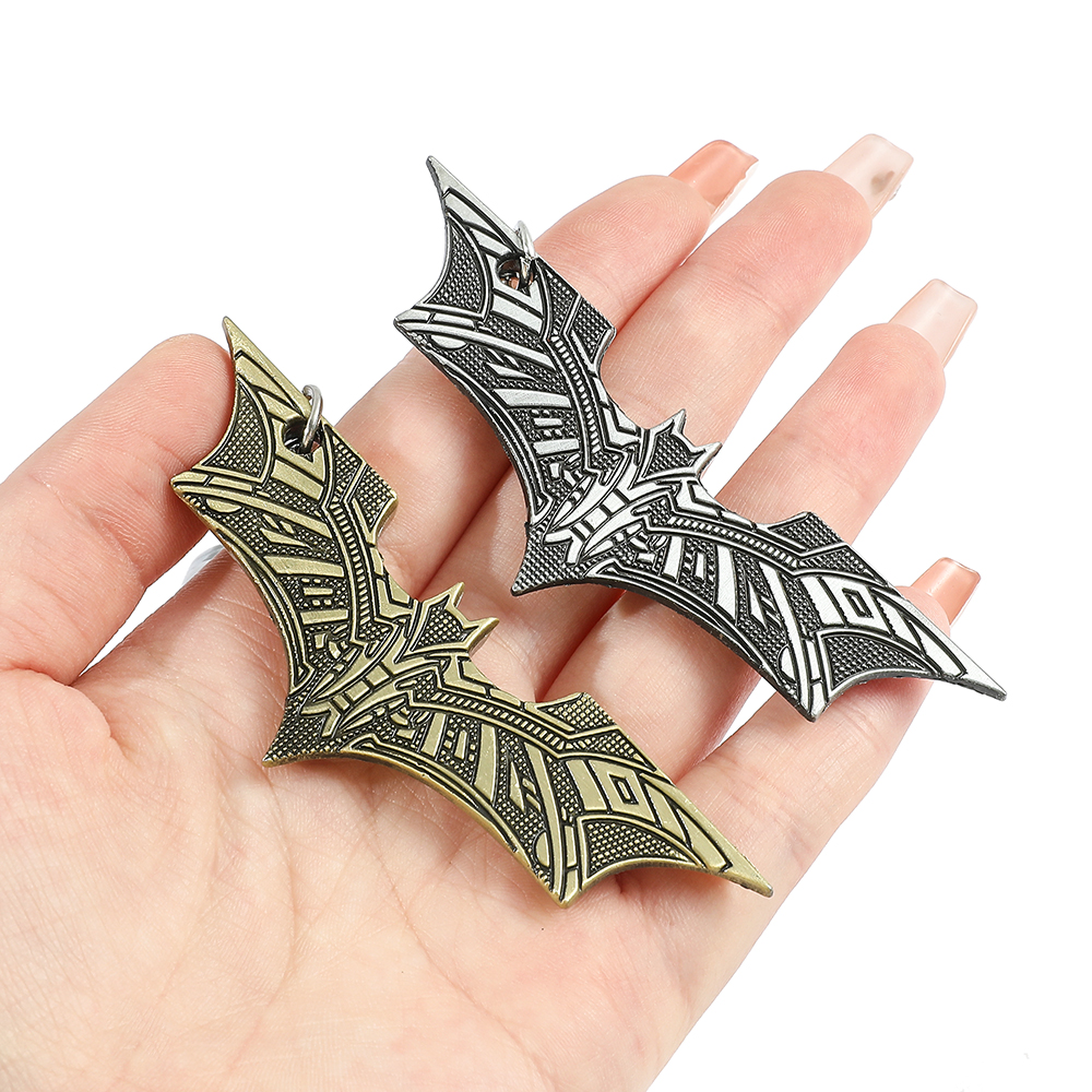 Bat Pendants Keychain Toy Supe - مراجعة Men Accessories Ring وسعره