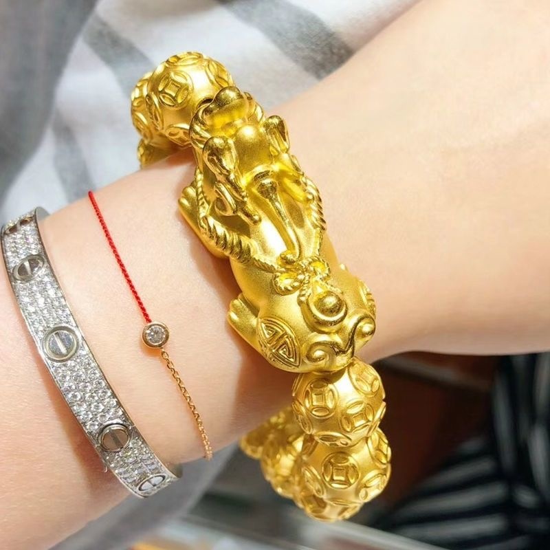 recommended Plated 100% Real G - مراجعة Bead Bracelet Men وسعره