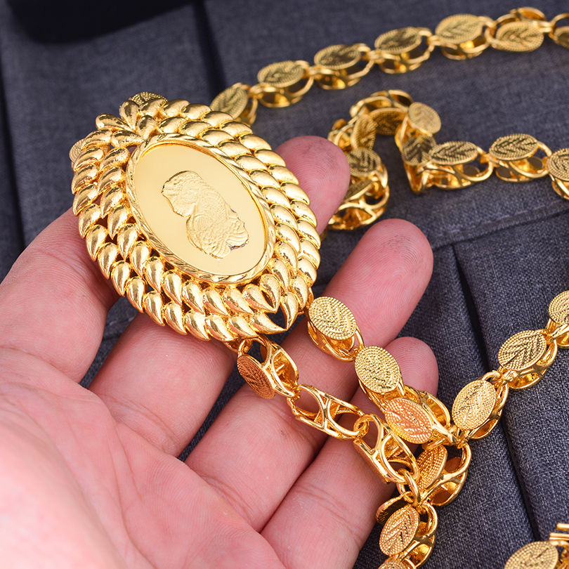 Dubai 24K Gold Color Jewelry S - مراجعة Men'S Accessories Dubai وسعره