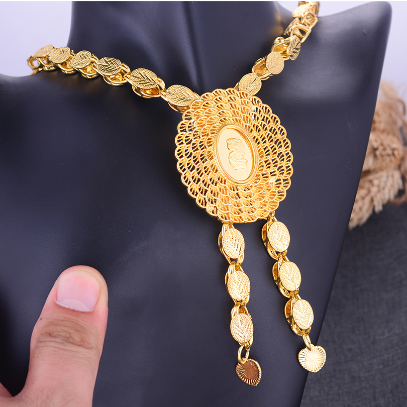Dubai 24K Gold Color Jewelry S - مراجعة Men'S Accessories Dubai وسعره