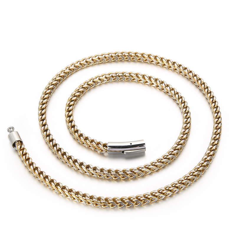 4mm Width Stainless Steel 68cm - مراجعة Men Accessories Singapore وسعره