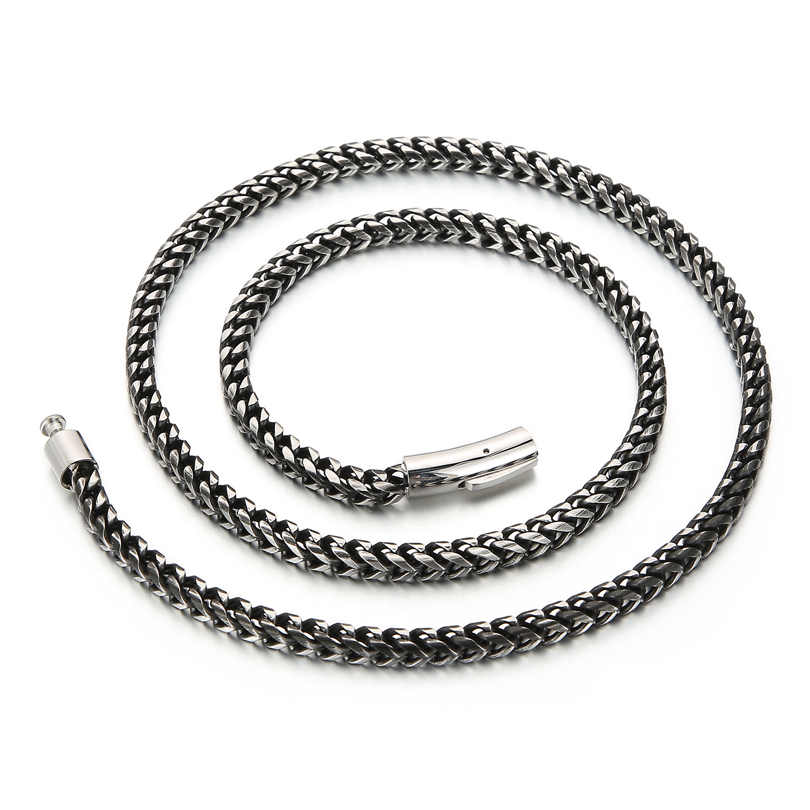 4mm Width Stainless Steel 68cm - مراجعة Men Accessories Singapore وسعره