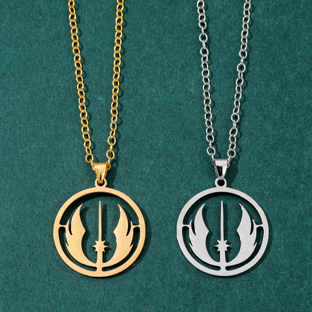 Jedi Order Logo Necklace Fashi - مراجعة Men Accessories Necklace وسعره