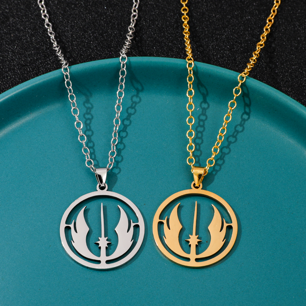 Jedi Order Logo Necklace Fashi - مراجعة Men Accessories Necklace وسعره