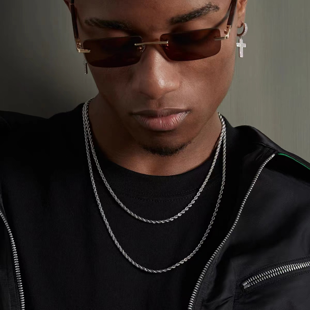 3mm Stainless Steel Men Neckla - مراجعة Men Accessories Singapore وسعره