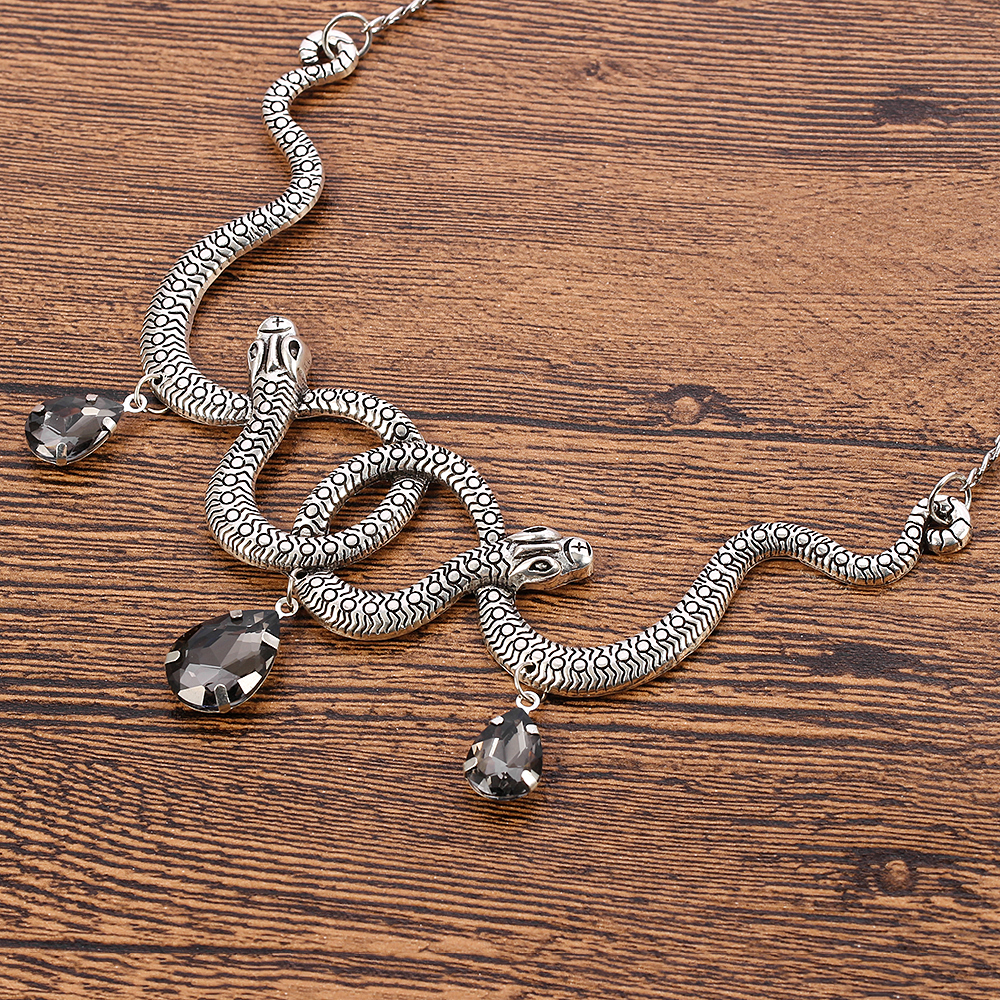 Vintage Snake Personality Neck - مراجعة Men Accessories Necklace وسعره