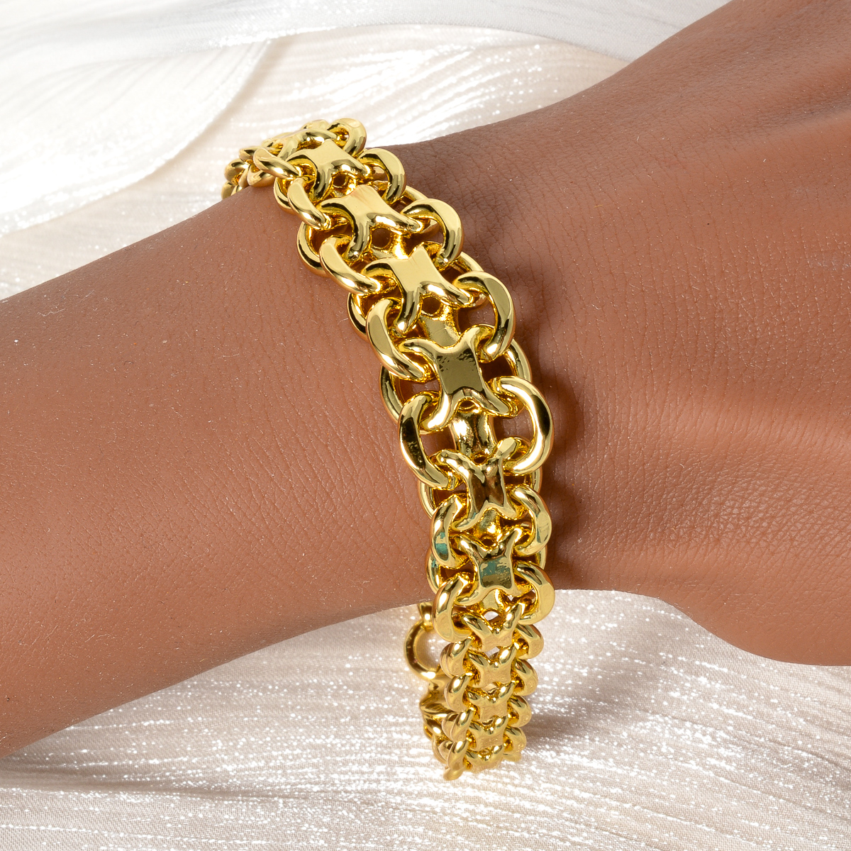 Sunny Luxury 18k Gold Plated G - مراجعة Men'S Accessories Dubai وسعره