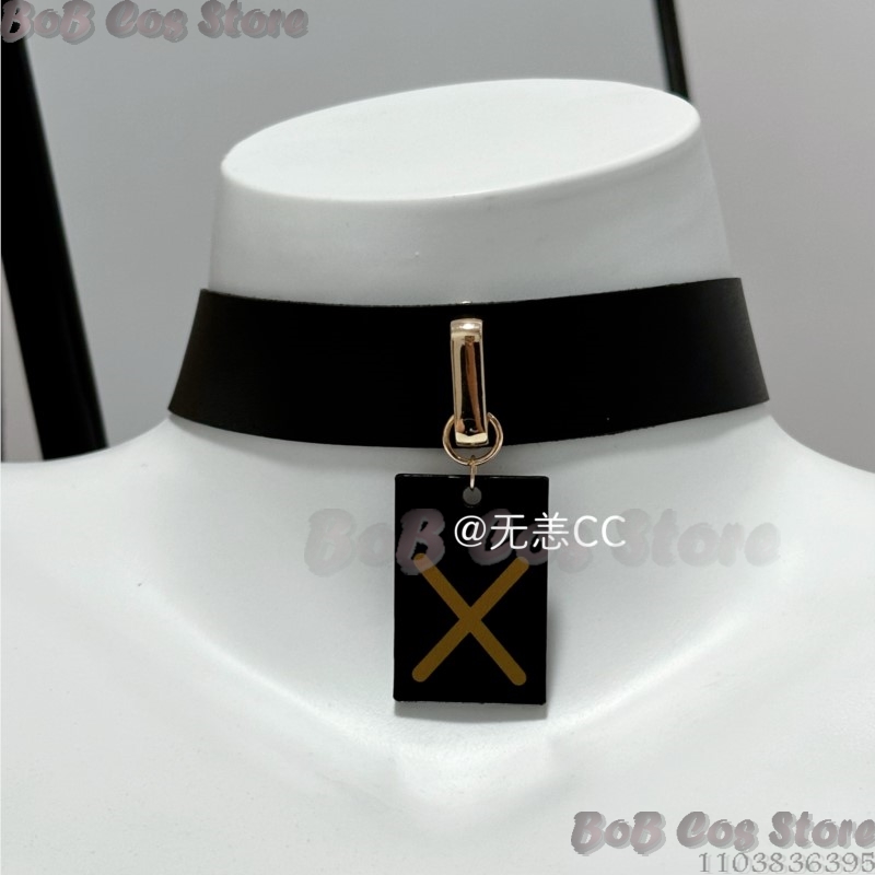 9S Choker Game Nie Cosplay Cos - مراجعة Men Accessories Necklace وسعره