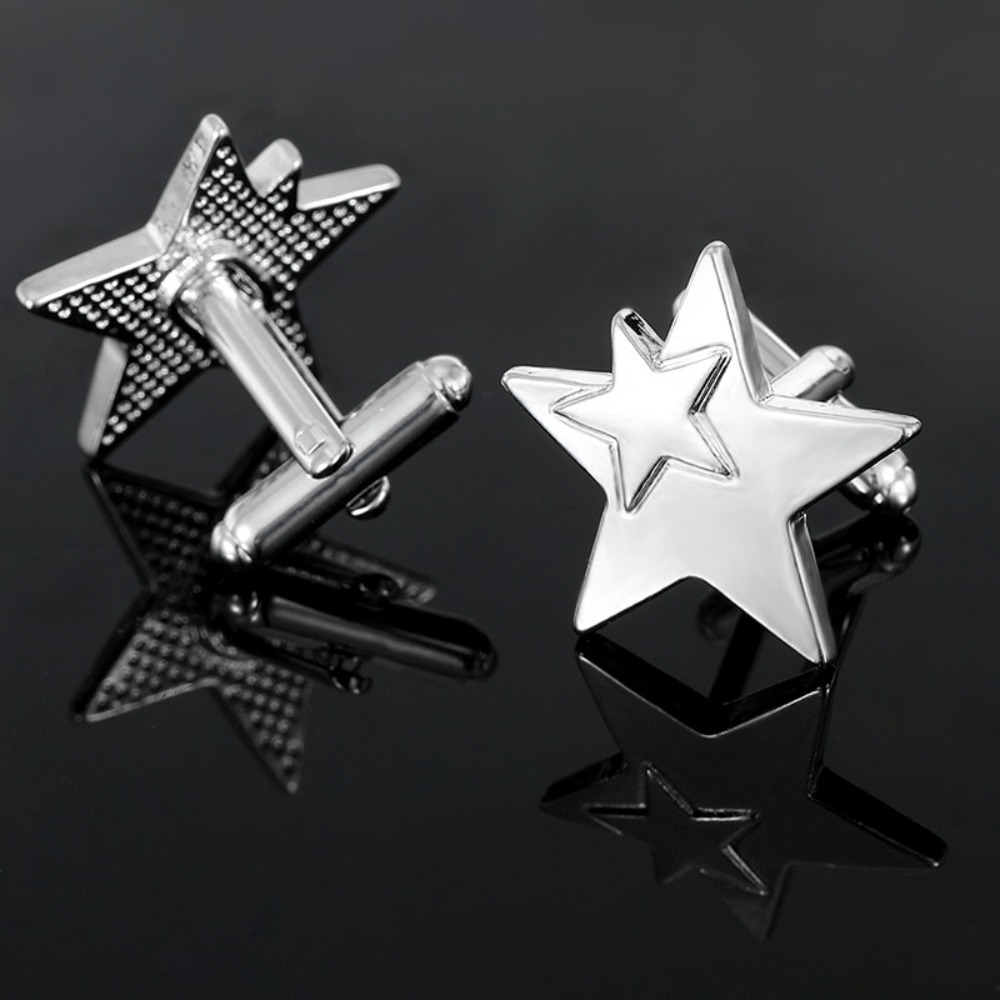 A Pair Creative 5-Pointed Star - مراجعة Men'S Minimalist Accessories وسعره