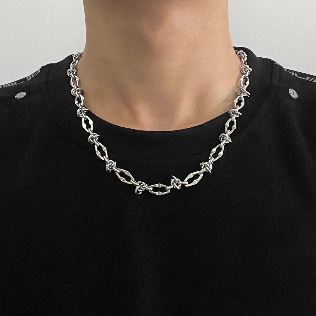 ASONSTEEL 8mm Width Chain Neck - مراجعة Men Accessories Singapore وسعره