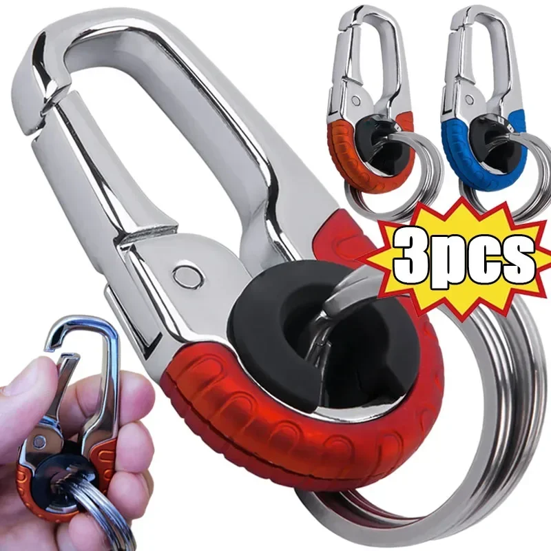 1/2/3pcs Car Keychain Creative - مراجعة Men Accessories Ring وسعره