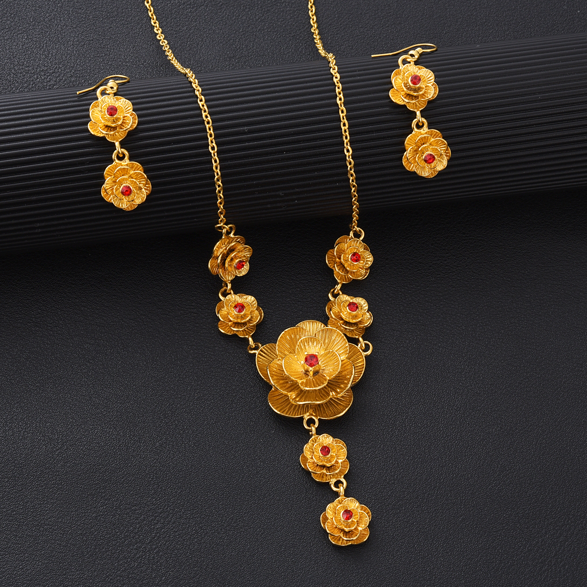 Fashion Golden Color Rose Jewe - مراجعة Men'S Accessories Dubai وسعره