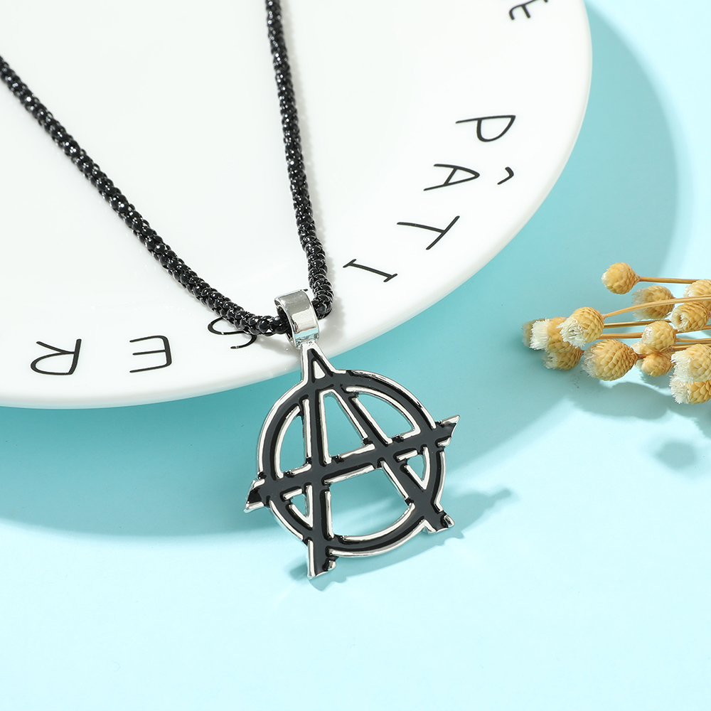 Movies Avengers Symbol Letter  - مراجعة Men Accessories Necklace وسعره