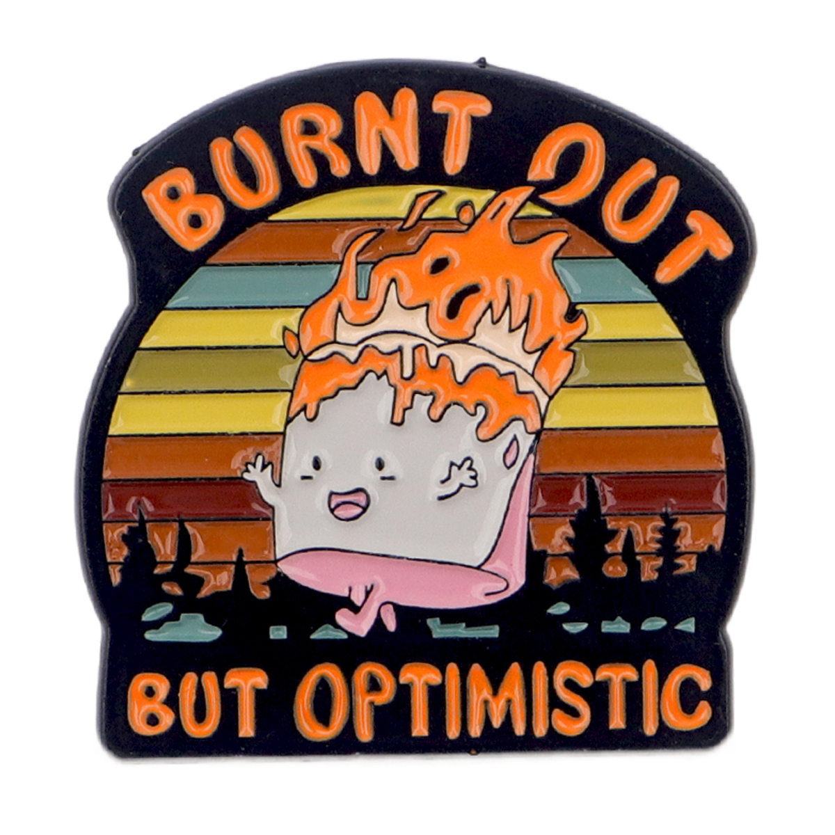 Fire Badges Enamel Pin Brooche - مراجعة Men Accessories Fashion وسعره