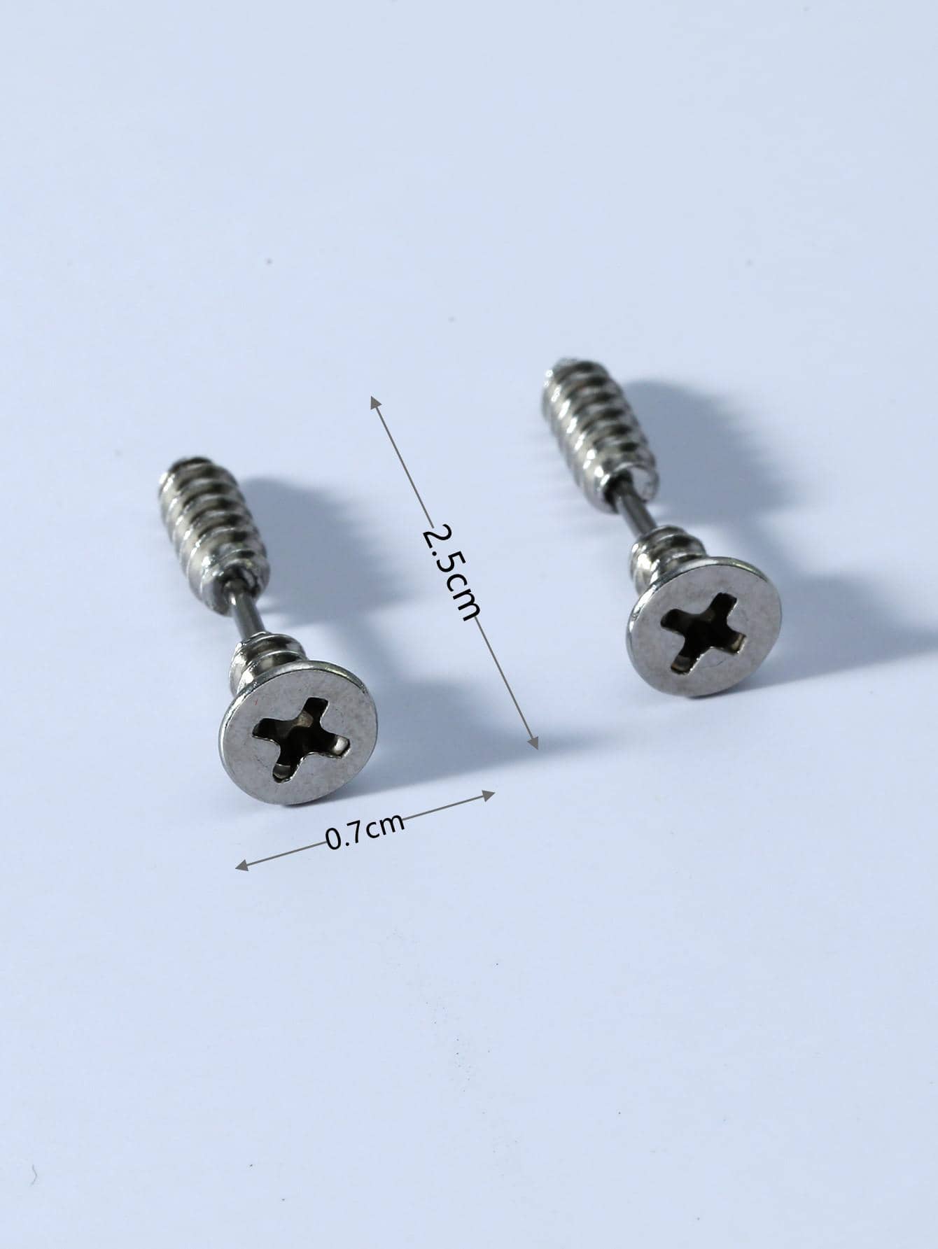 Stainless Steel Screw-Shaped S - مراجعة Men'S Minimalist Accessories وسعره