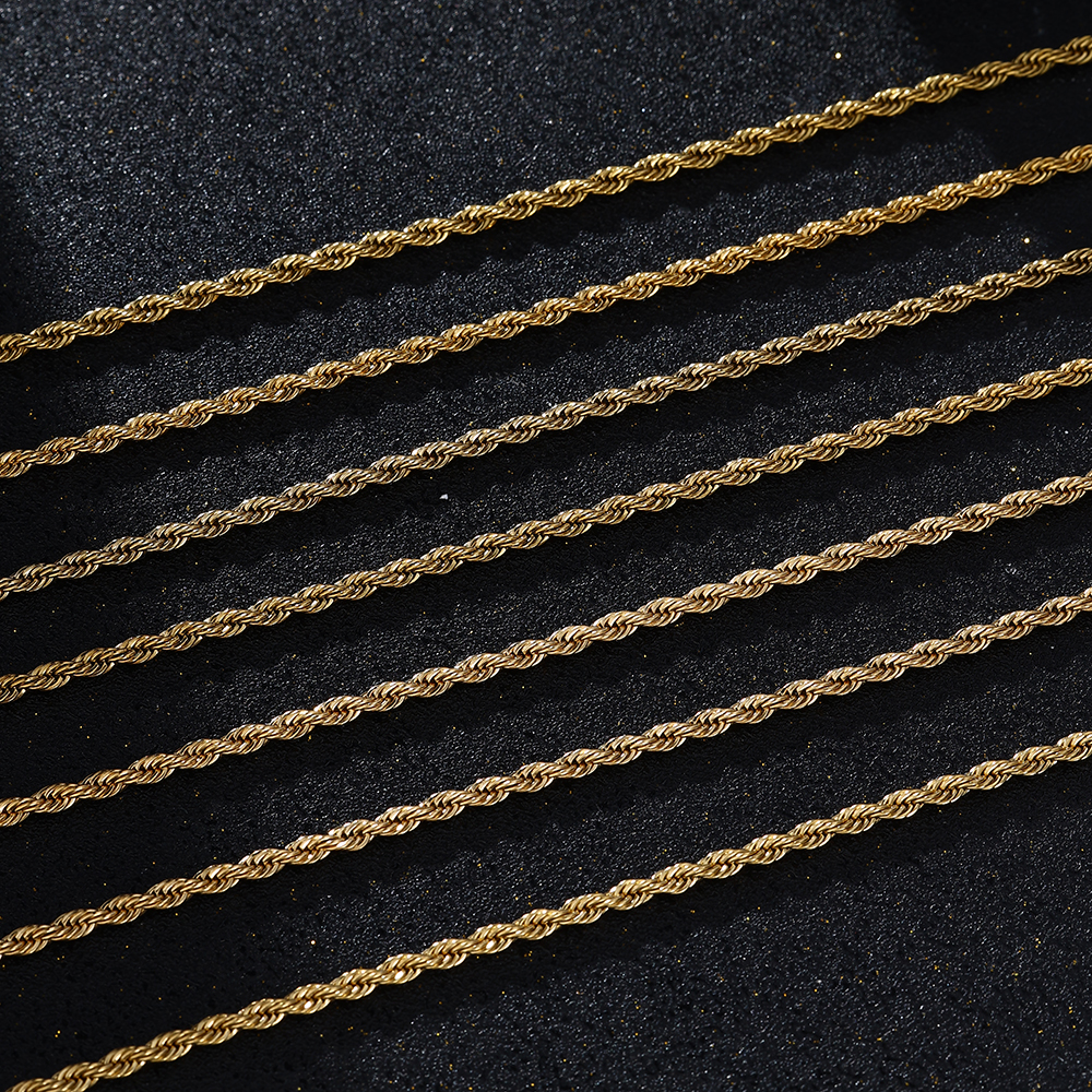 Atoztide Twisted Rope Chain Ne - مراجعة Men Accessories Singapore وسعره