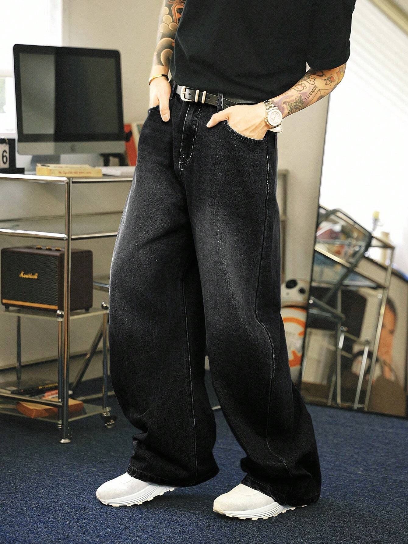 Original Baggy Jeans Pant for  - مراجعة Men Accessories Look وسعره