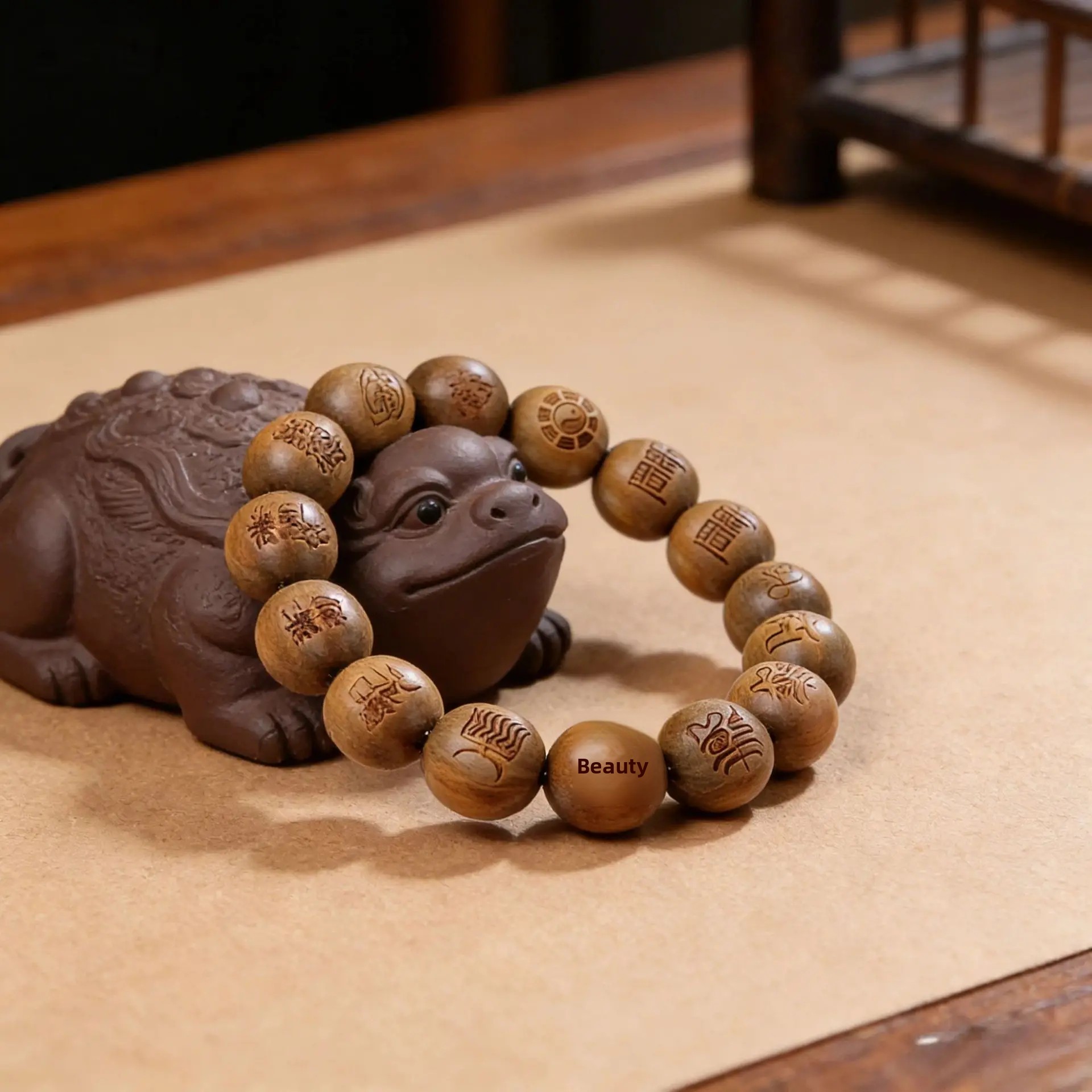 Lucky Luxury Green Sandalwood  - مراجعة Bead Bracelet Men وسعره