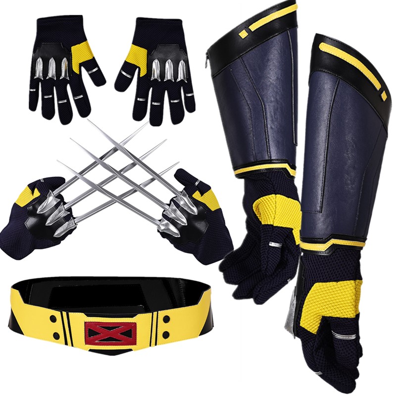Wolf Logan Cosplay Belt Gloves - مراجعة Men Accessories Necklace وسعره