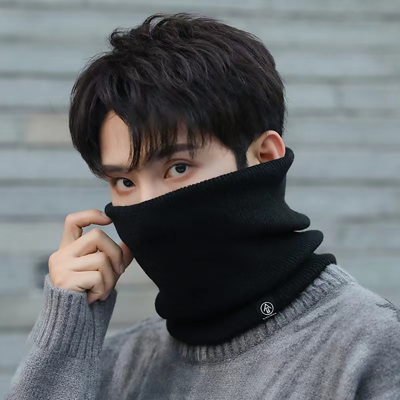 Winter Neck Warmer Scarf Fleec - مراجعة Men Accessories Ring وسعره