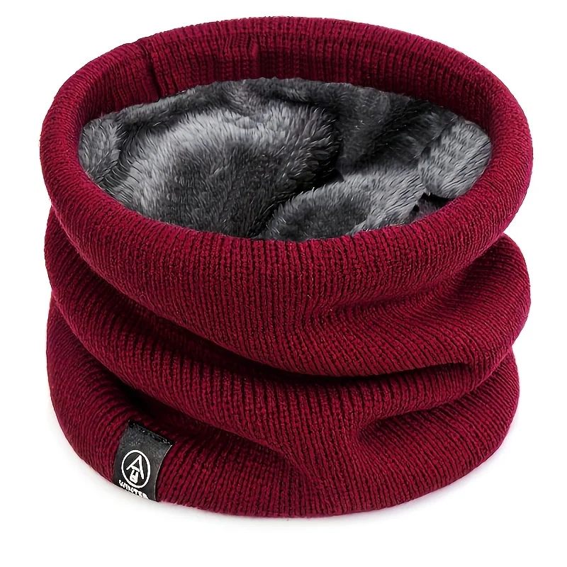 Winter Neck Warmer Scarf Fleec - مراجعة Men Accessories Ring وسعره