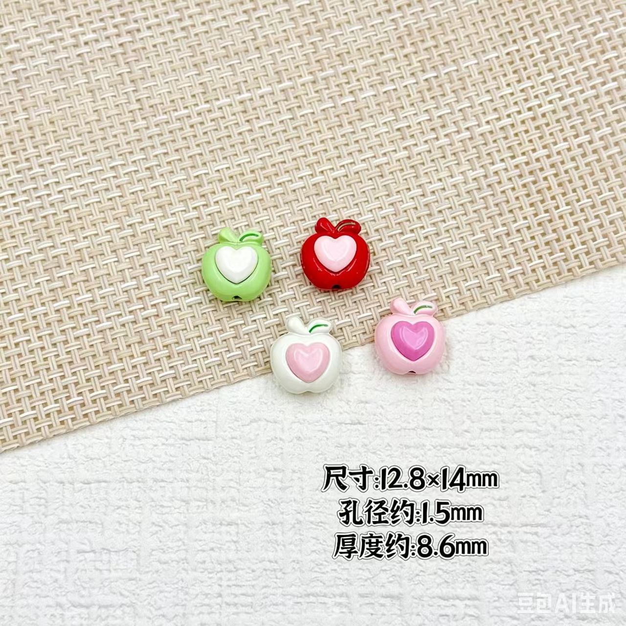 Alloy Apple Shape Spacer Beads - مراجعة Bead Bracelet Men وسعره