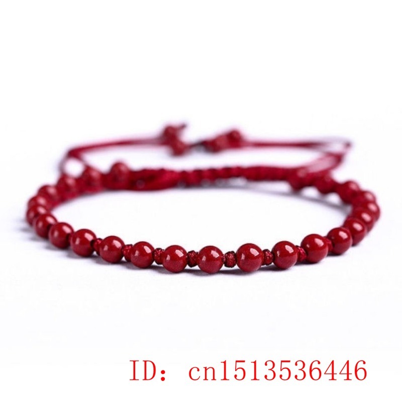 Customized Natural Red Cinnaba - مراجعة Bead Bracelet Men وسعره