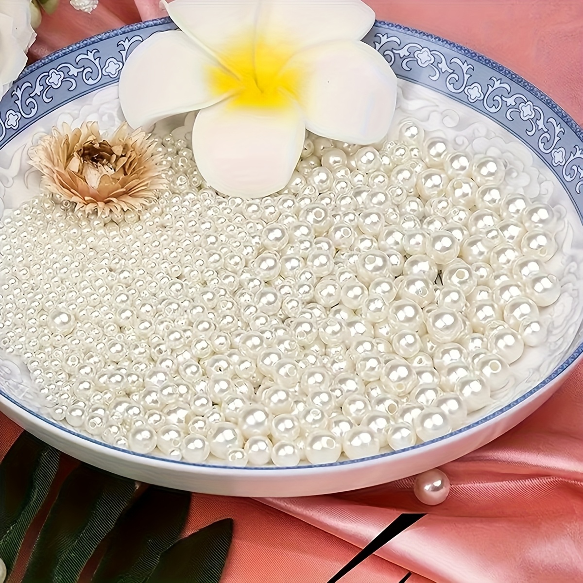 1388pcs 4/6/8/10mm  Black, whi - مراجعة Bead Bracelet Men وسعره