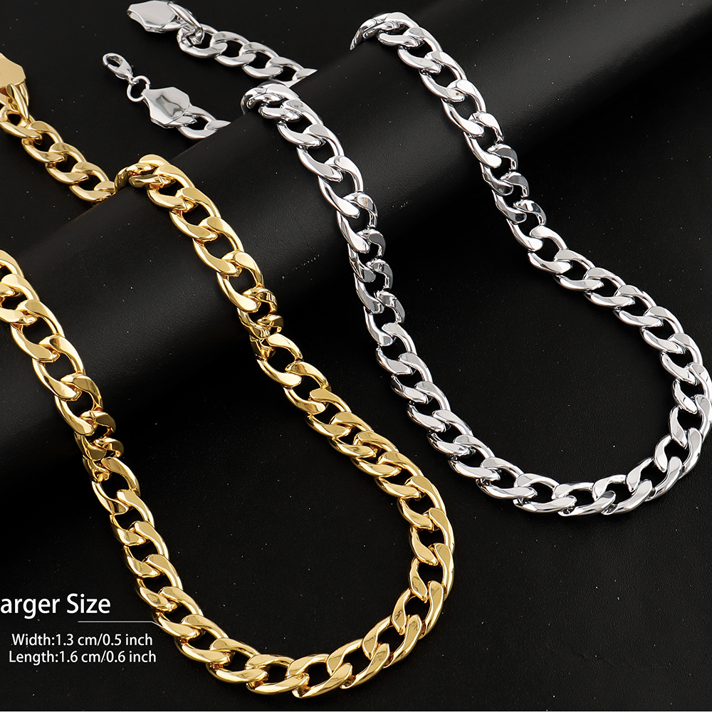 Dubai Cuban Gold Silver Snake  - مراجعة Men'S Accessories Dubai وسعره