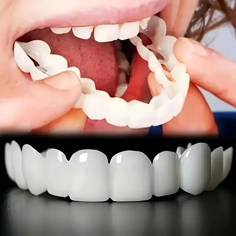 Adult Silicone Cosmetic Dentur - مراجعة Men Accessories Look وسعره