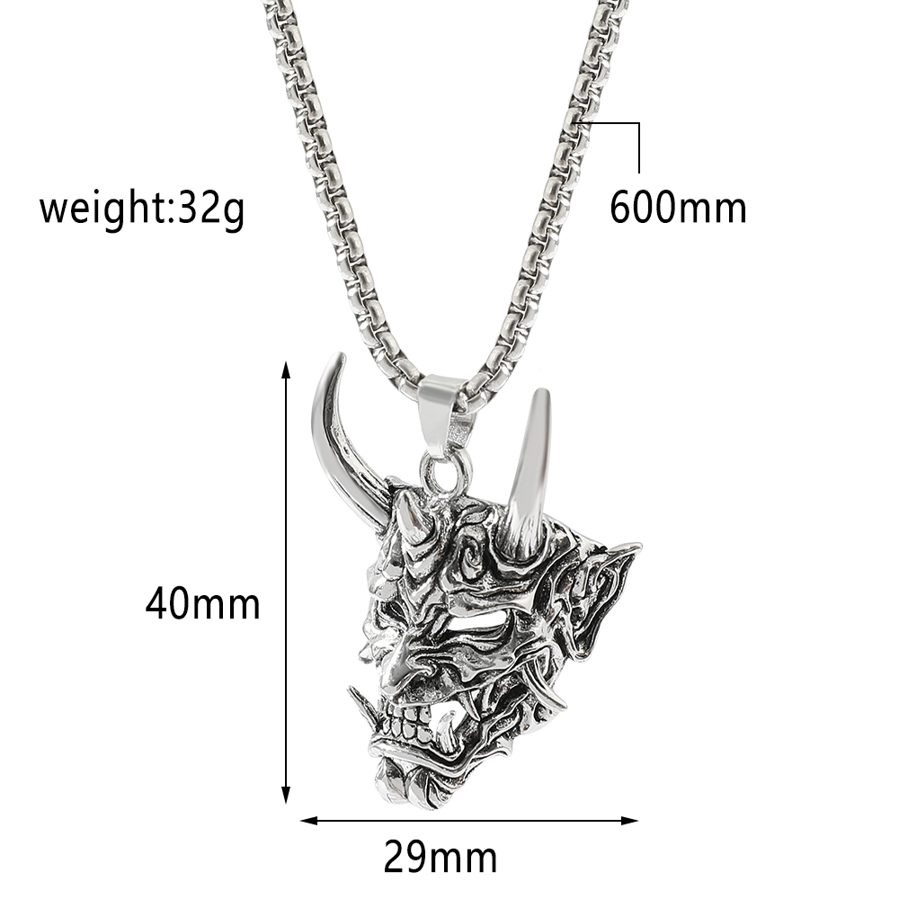 Handsome Rascal Ghost Mask Pen - مراجعة Men Accessories Necklace وسعره