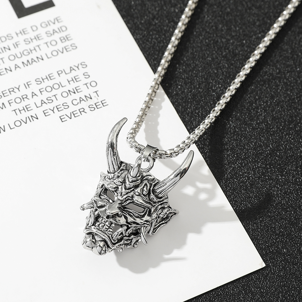 Handsome Rascal Ghost Mask Pen - مراجعة Men Accessories Necklace وسعره