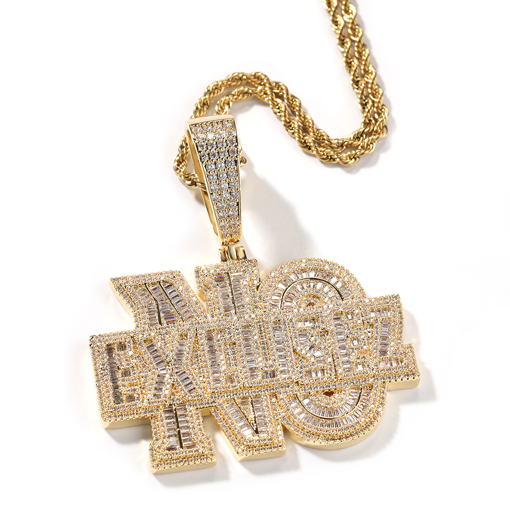Niche Design Alphabet Hip-hop  - مراجعة Men Accessories Singapore وسعره