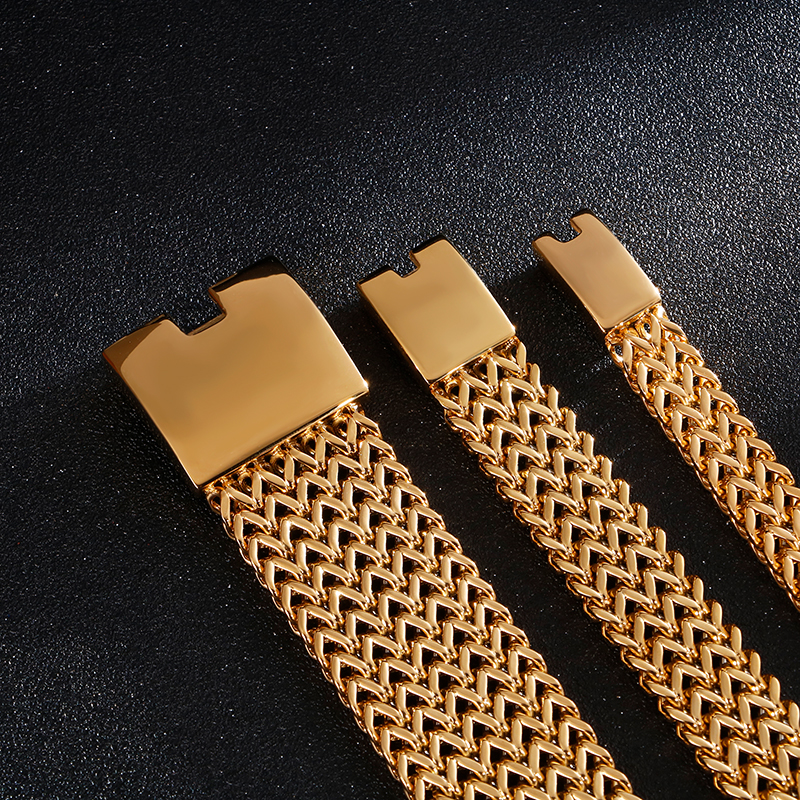 KALEN New Stainless Steel Link - مراجعة Men'S Accessories Dubai وسعره