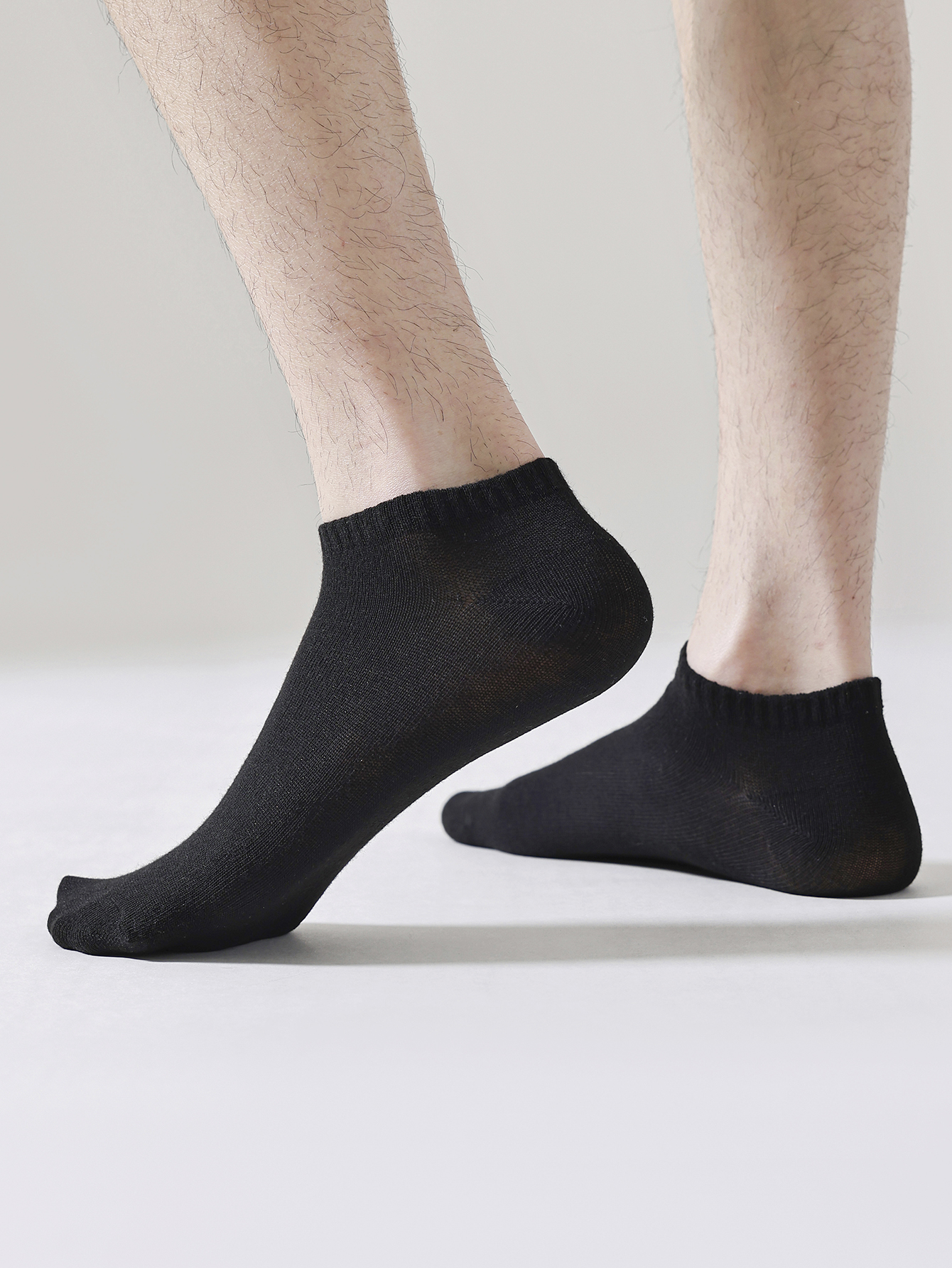 10 Pairs Black Men Crew Socks, - مراجعة Men Accessories Fashion وسعره