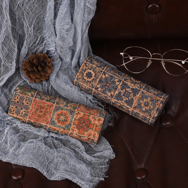 **Natural Cork Glasses Case Ha - مراجعة Men Accessories Look وسعره