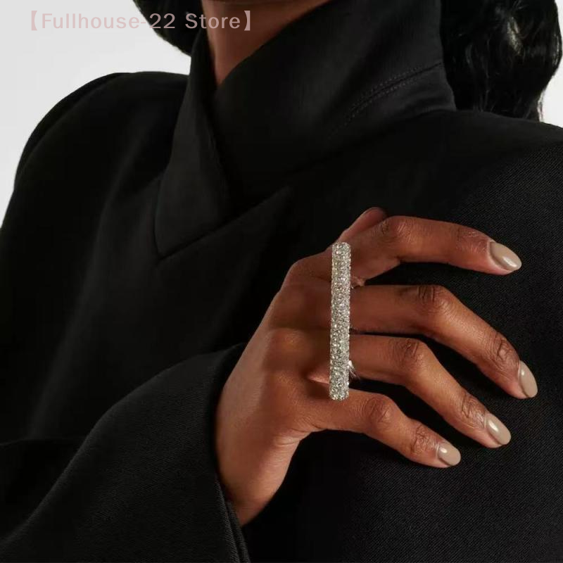 【MAX-22】Lady Long Bar Ring Two - مراجعة Men'S Accessories Dubai وسعره