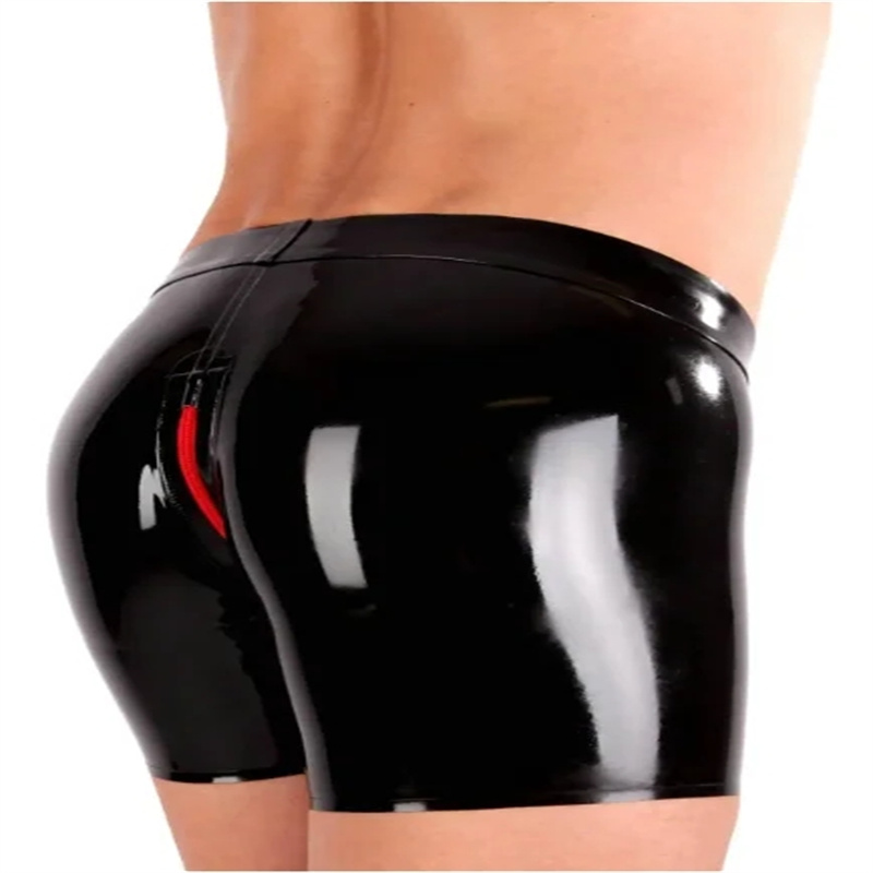 Latex Sexy Men Underwear with  - مراجعة Men Accessories Look وسعره