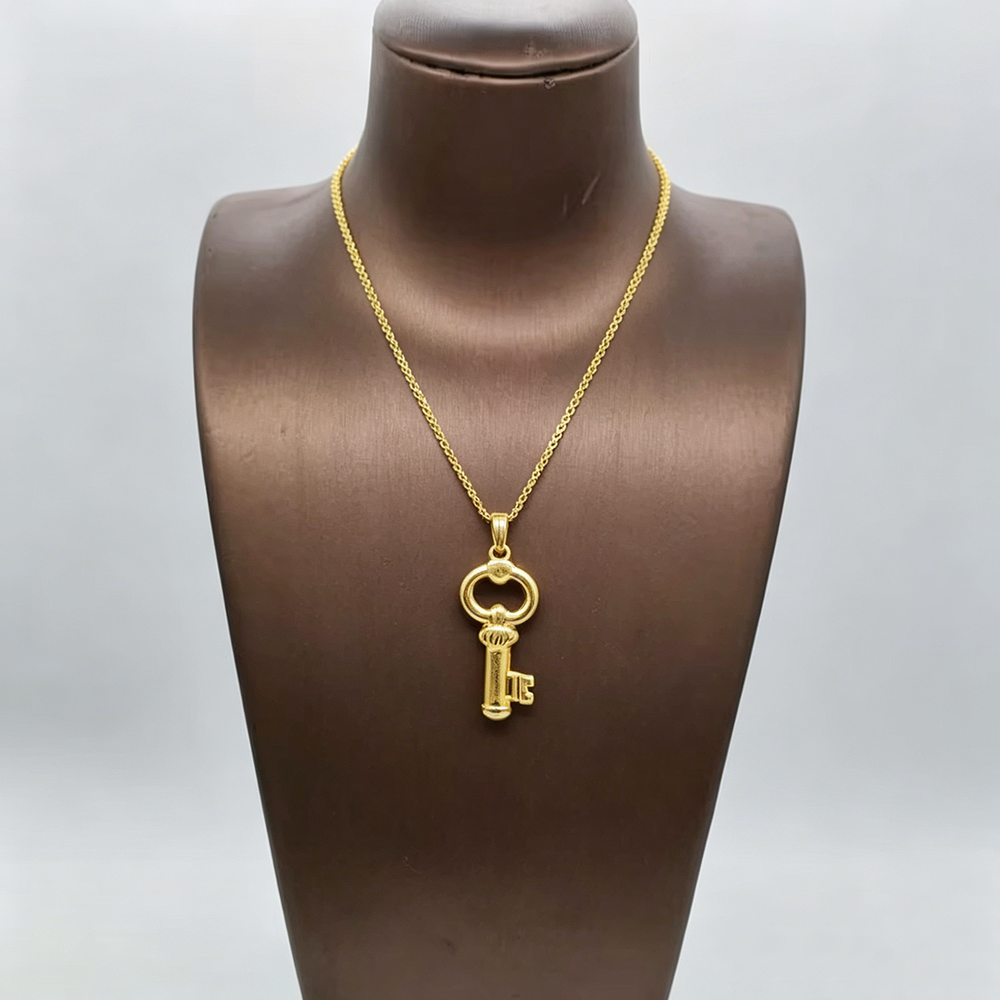 Gold Plated Chain and Pendants - مراجعة Men'S Accessories Dubai وسعره